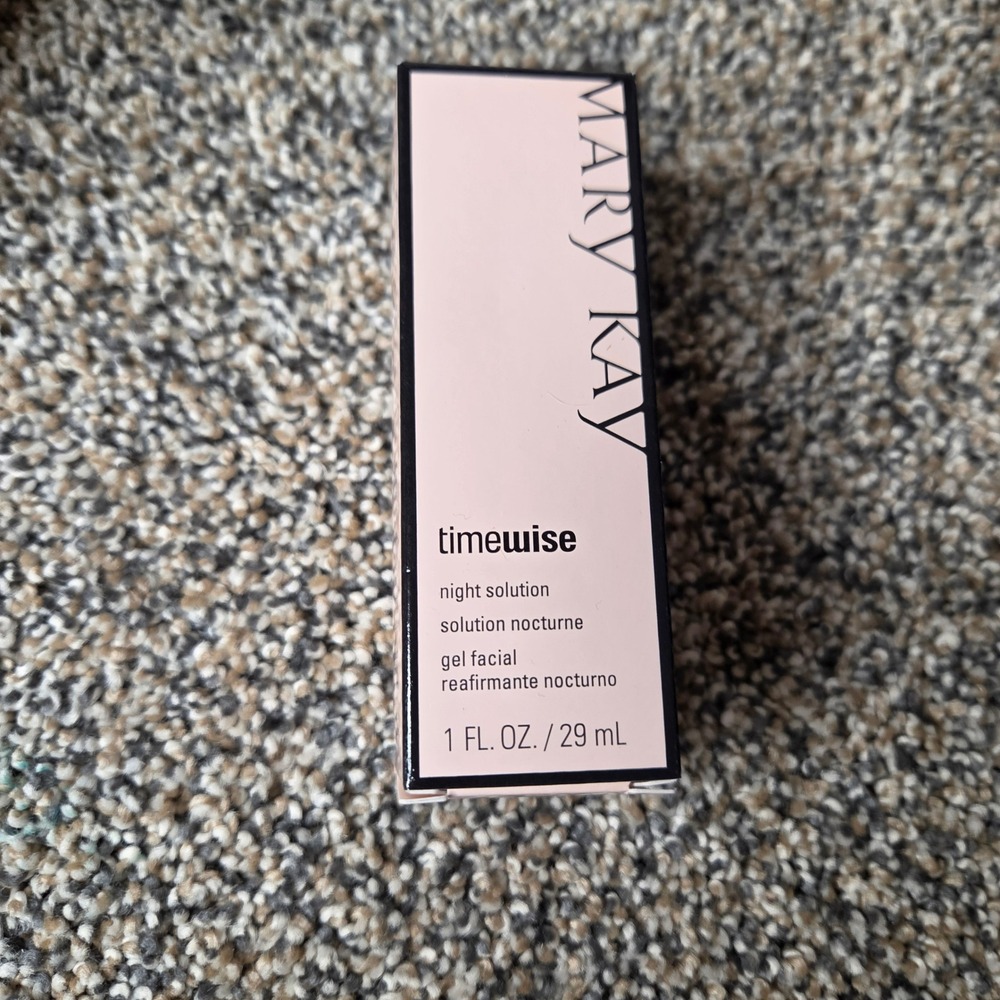 Mary Kay TimeWise Night Solution 1oz 29ml Anti-Aging Facial Gel Oil-Free New